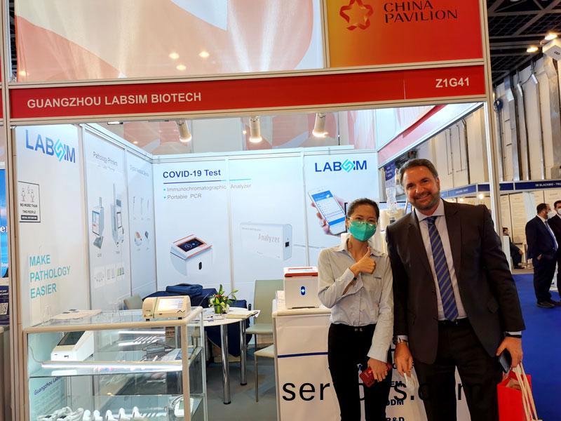【展會迴顧(gu)】藍(lan)勃(bo)生物精(jing)綵亮(liang)相2022 MEDLAB Middle East
